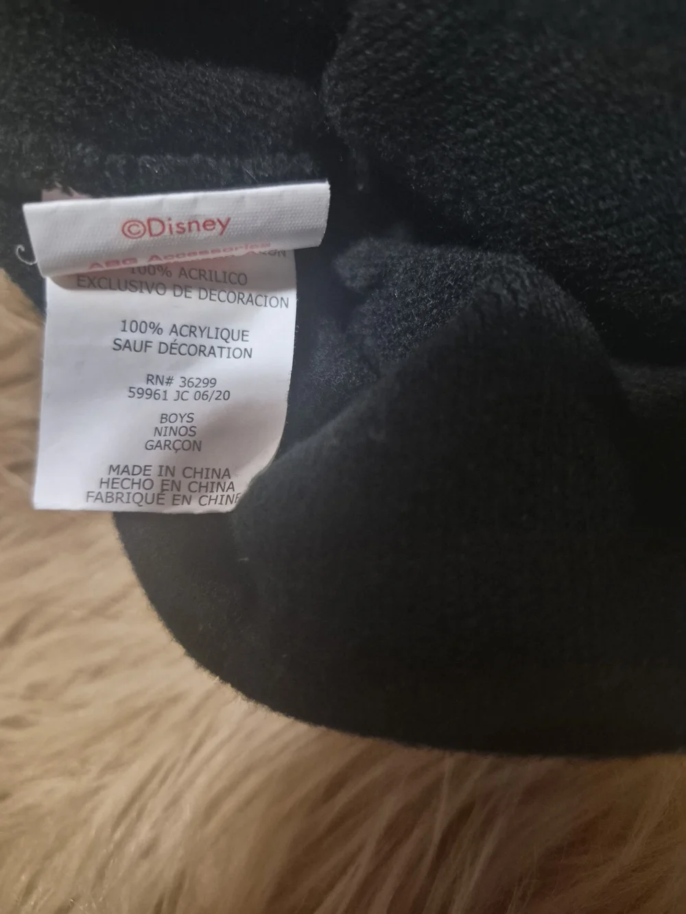 Disney Mickey Mouse Ears Winter Beanie